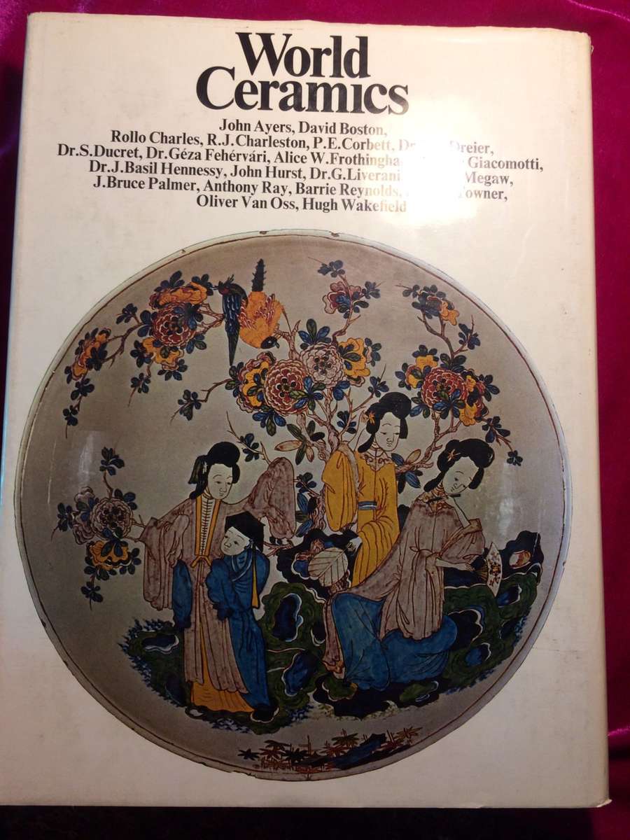 World Ceramics: An Illustrated History - Robert J. Charleston (1972 Large Format Hardcover)