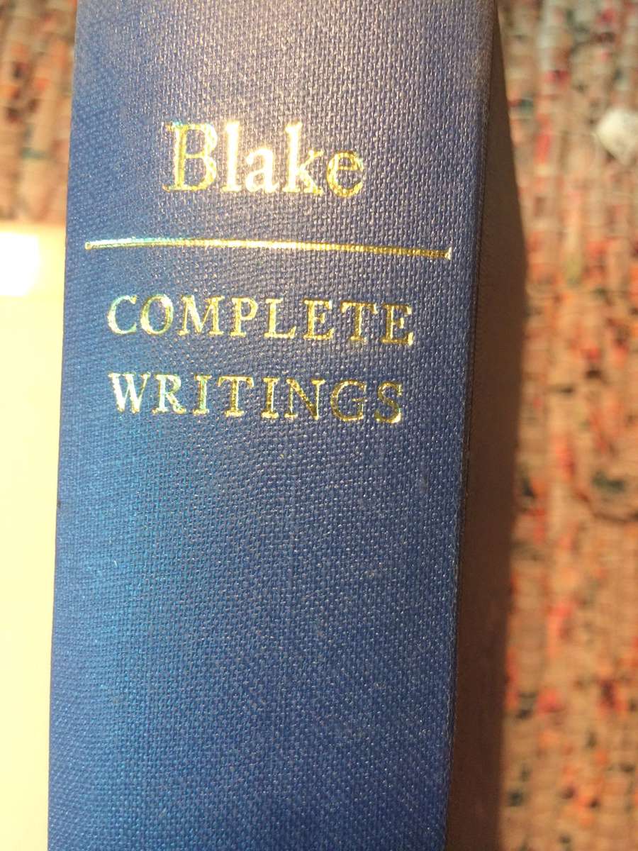 Complete Writings with Variant Readings - William Blake (1966 Hardcover - Oxford University Press)
