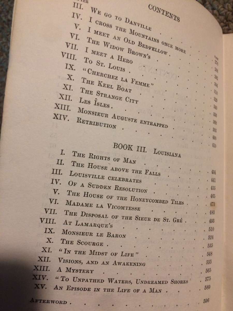 The Crossing - Winston Churchill (1904 1st Edition Hardcover Published by MacMillan)