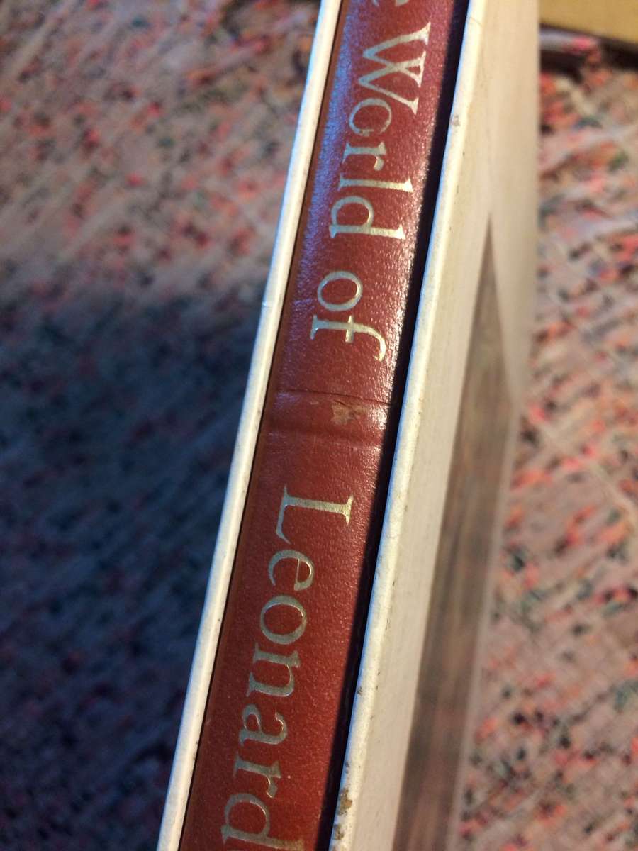 The World of Leonardo 1452-1519 - Robert Wallace (1967 Hardcover with Original Slipcase)