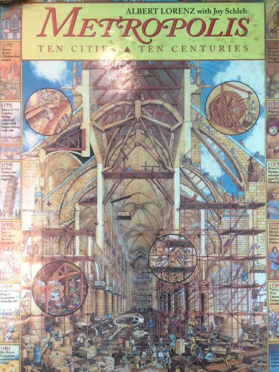Metropolis: Ten Cities, Ten Centuries - Albert Lorenz with Joy Schleh (Large Format Hardcover)