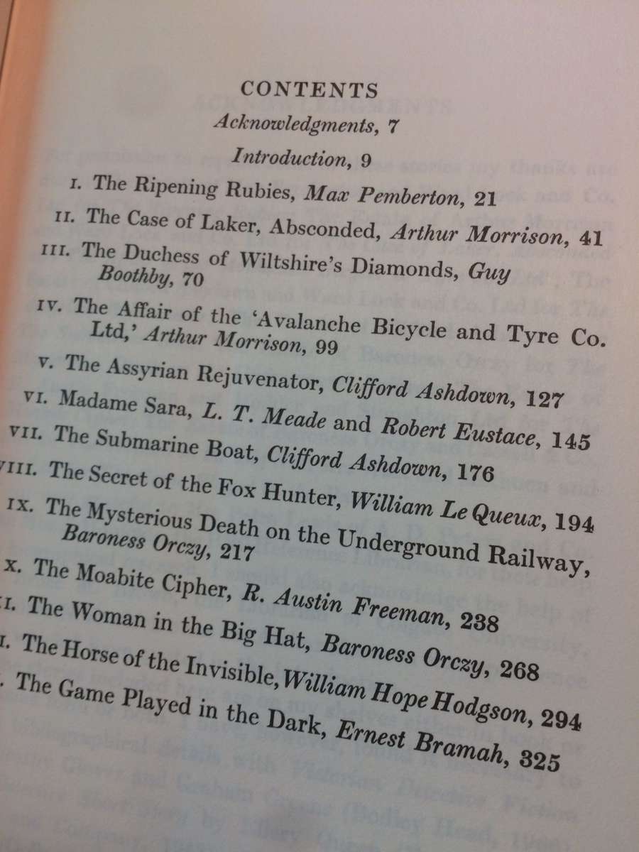 The Rivals Of Sherlock Holmes: Early Detective Stories - Collected and Introduced by Hugh Greene