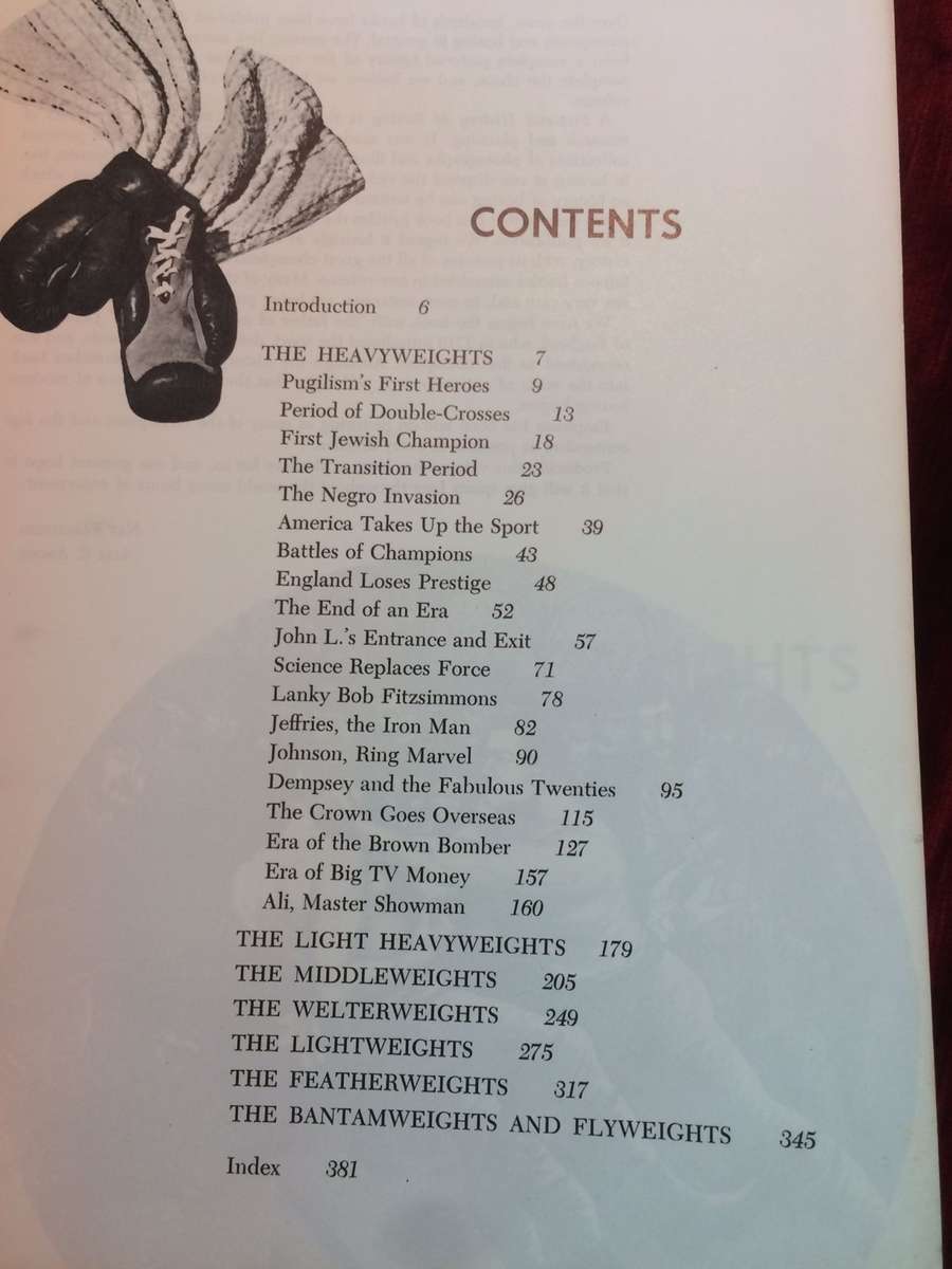 A Pictorial History Of Boxing - Sam Andre & Nat Fleischer