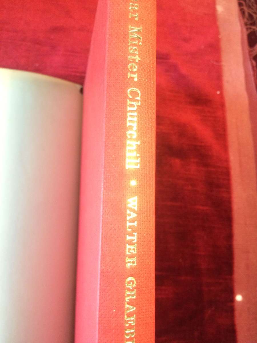 My Dear Mr. Churchill - Walter Graebner (1965 1st Edition Hardcover)