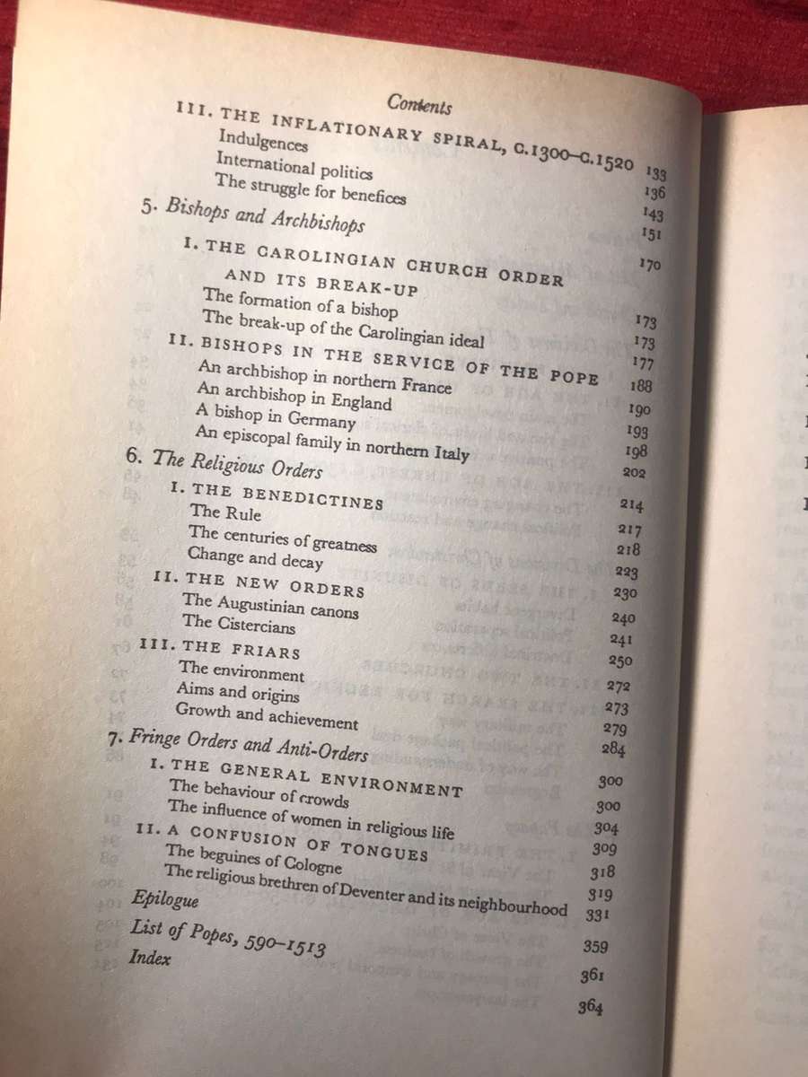Western Society and the Church in the Middle Ages (The Penguin History of the Church) - RW Southern