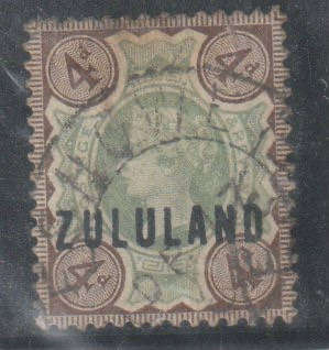 Zululand 1888-1893 Cat# SACC: 6, Used