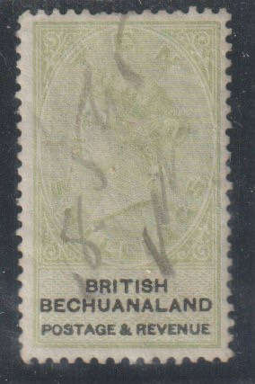 British Bechuanaland 1887 Cat# SACC: 19, Fiscally used