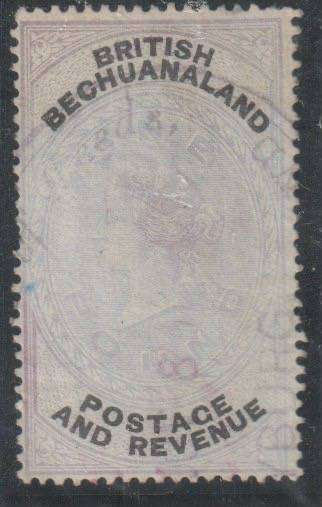 British Bechuanaland 1887 Cat# SACC: 20, Fiscally used