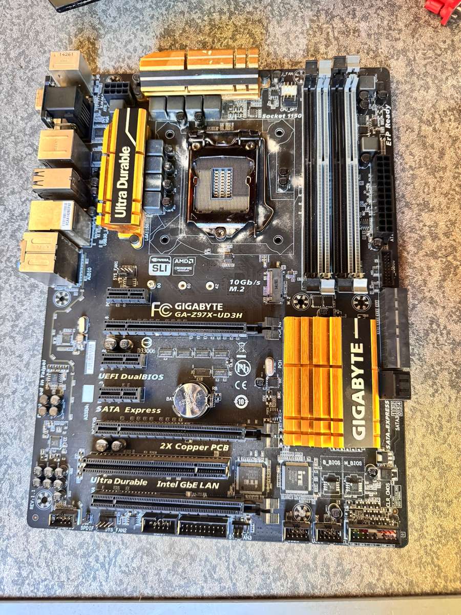Faulty Motherboard, Ram and Storage Devices