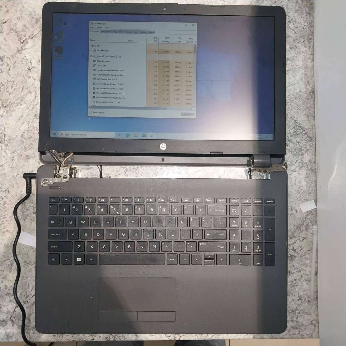HP 250 G6 laptop - for parts