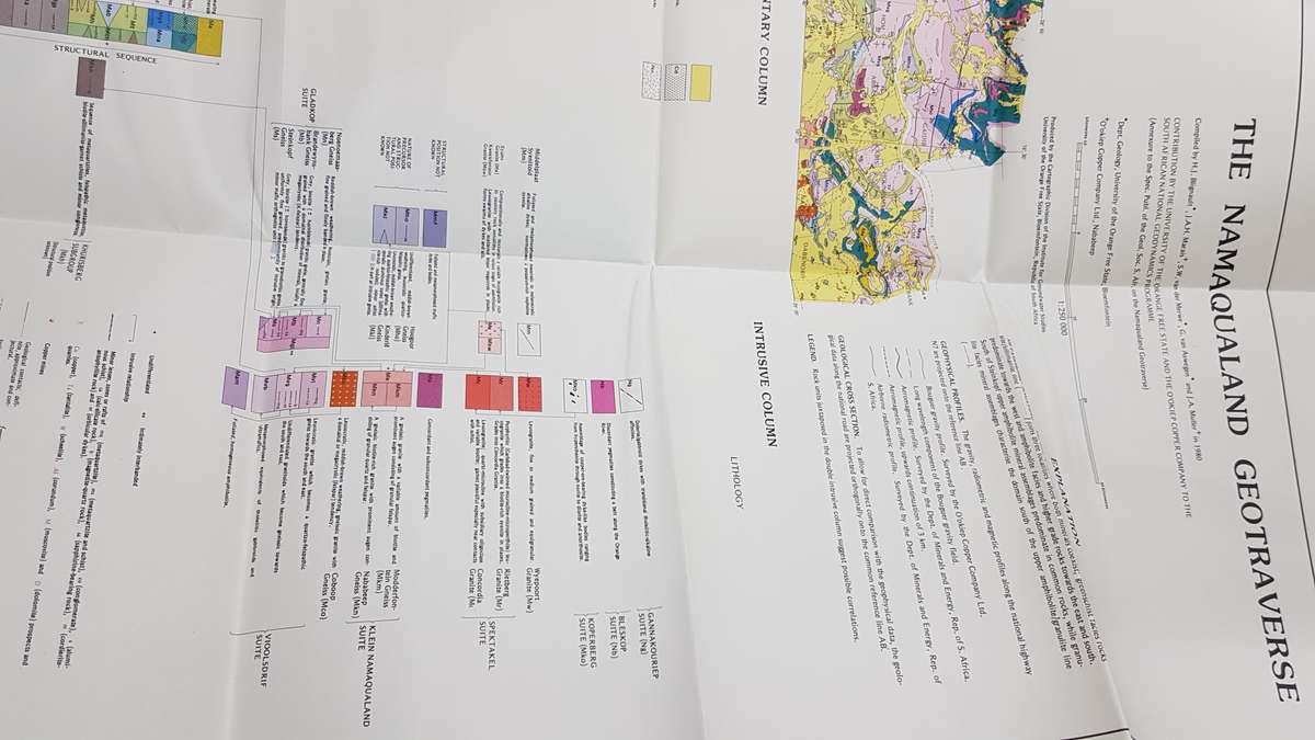 Namaqualand Metamorphic Complex: a contribution to the National Geodynamics Programme.