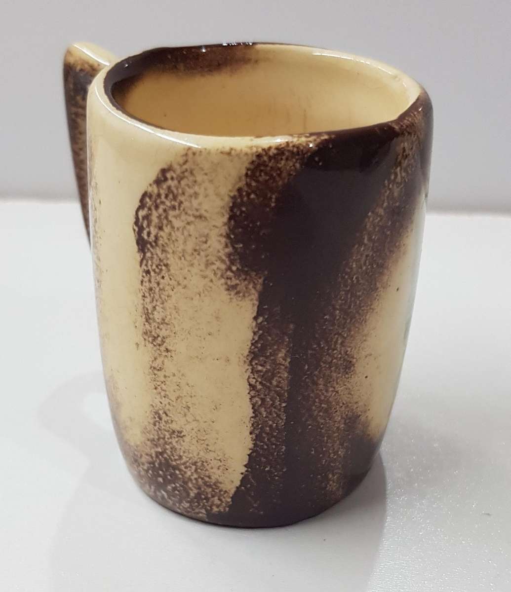 Vintage Kruger National Park souvenir toothpick holder/miniature beer mug.  Souvenir by Crescent War