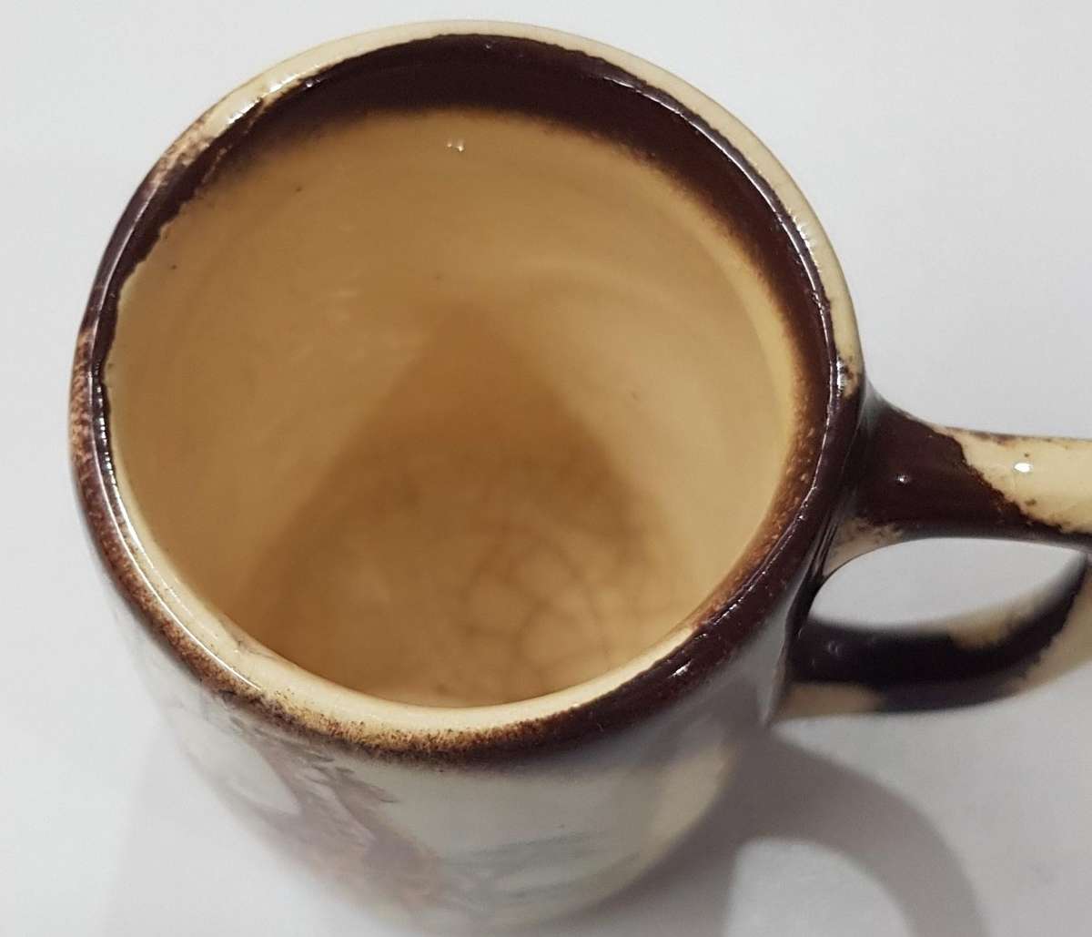 Vintage Kruger National Park souvenir toothpick holder/miniature beer mug.  Souvenir by Crescent War