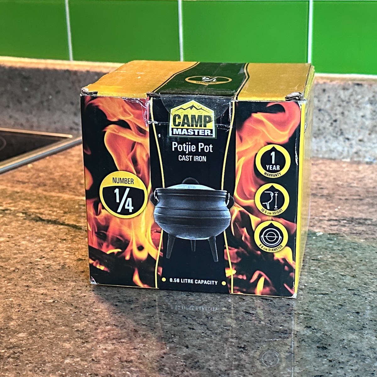 No Reserve Auction -  Megamaster 1/4 Cast Iron Potjie  Brand New & Boxed