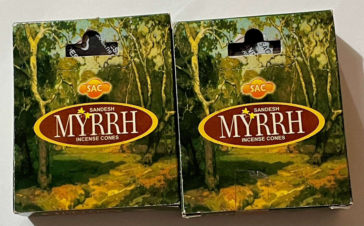 SAC Myrrh Incense Cones