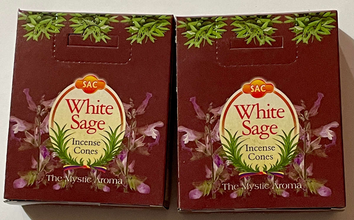SAC White Sage Incense Cones