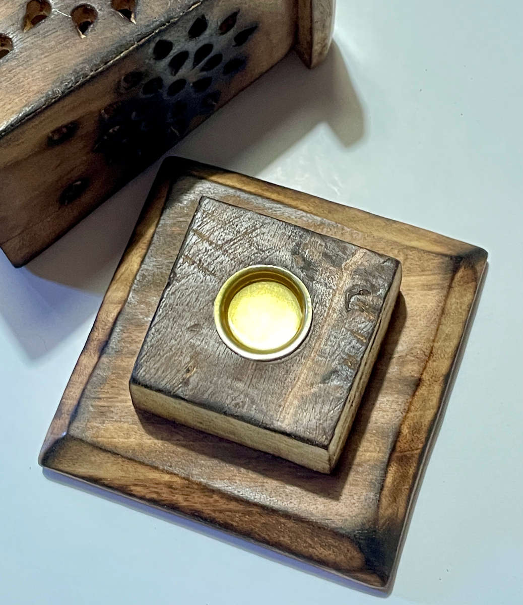 Starburst Cone Tower Incense Burner