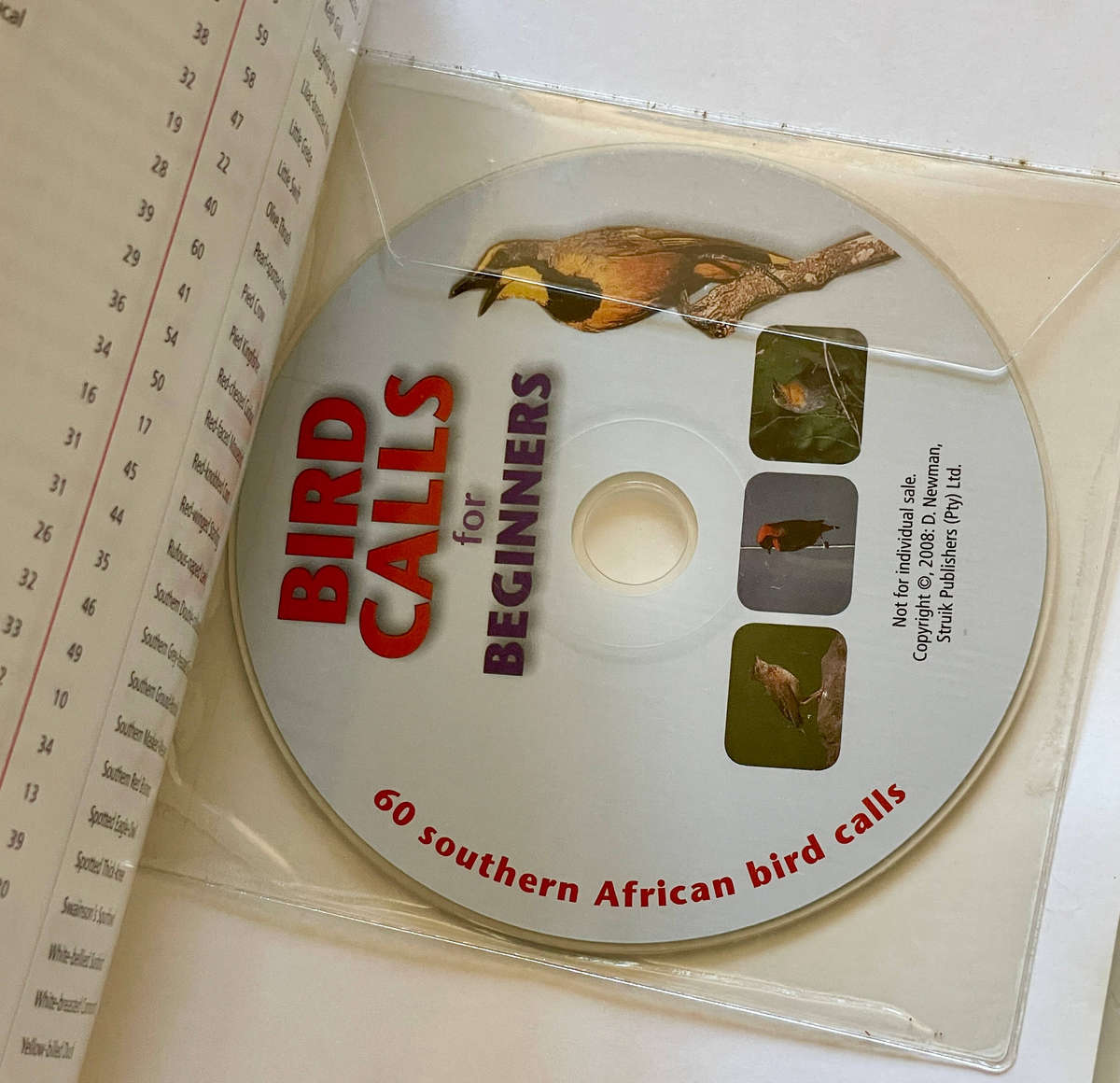 Bird Calls for Beginners with CD - Doug Newman