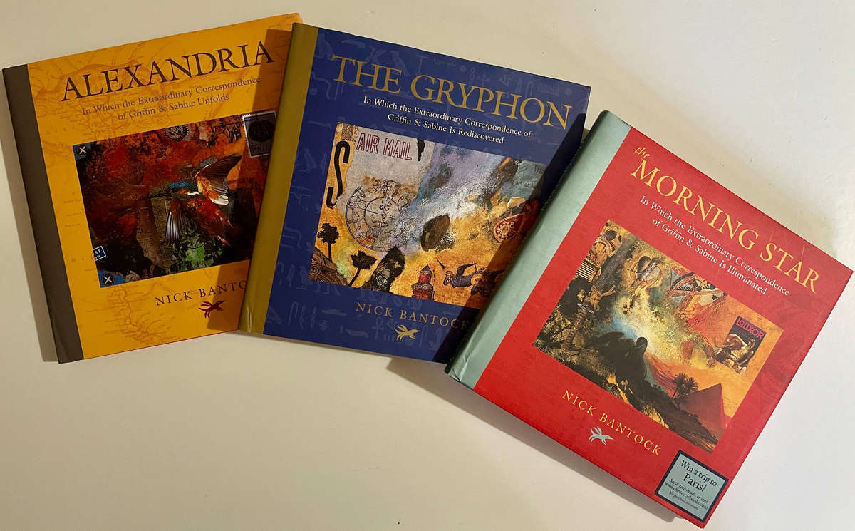 The Morning Star Trilogy - Nick Bantock (Pristine Boxed Set with Hardcovers)