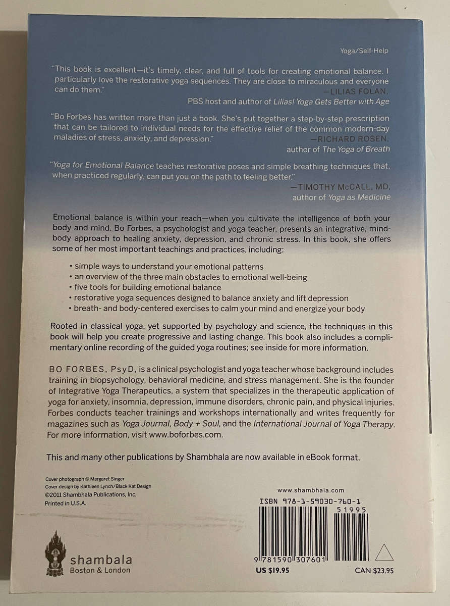 Yoga for Emotional Balance - Bo Forbes PsyD
