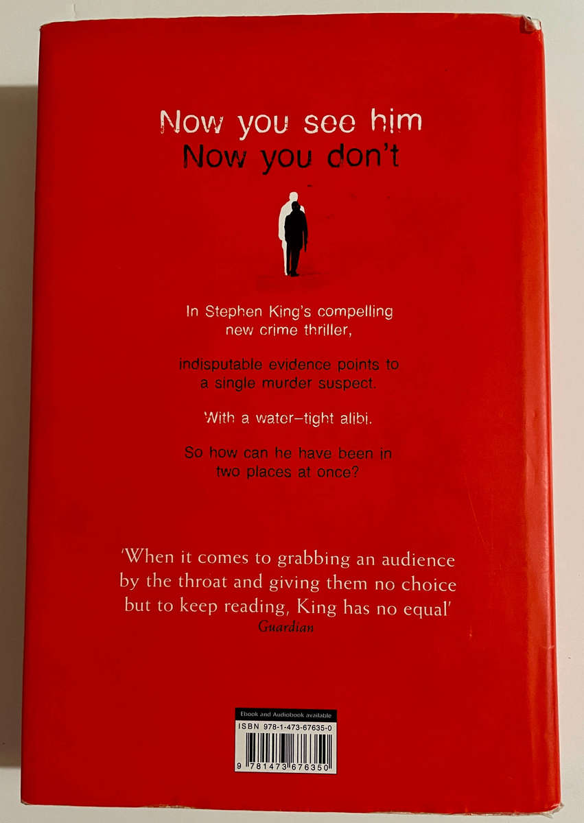 The Outsider - Stephen King FIRST EDITION HARDCOVER