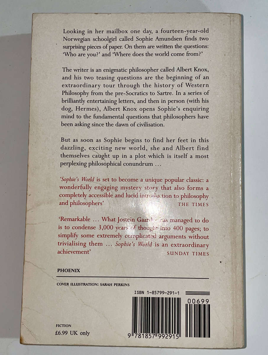 Sophie's World - Jostein Gaarder