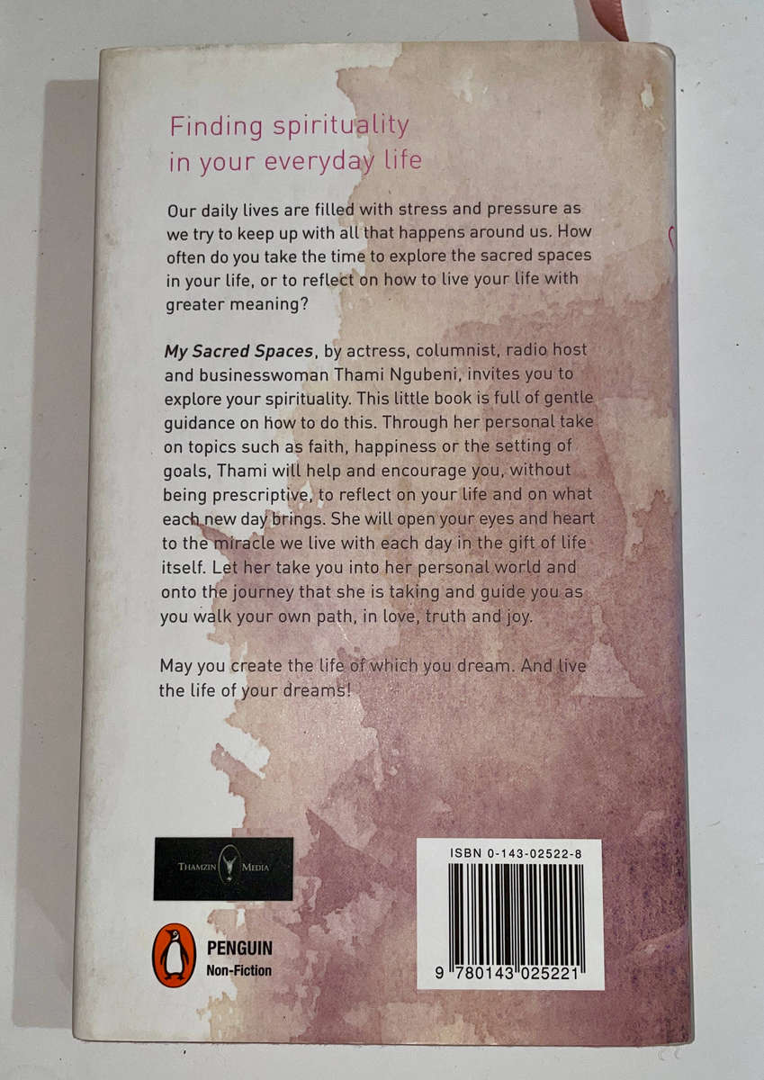 My Sacred Spaces - THami Ngubeni HARDCOVER