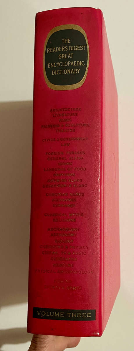 The Reader's Digest Great Encyclopaedic Dictionary Volumes 2 and 3