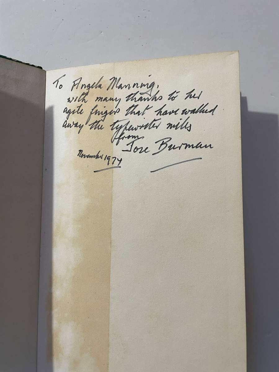 Where to Walk in the Cape Peninsula - Jose Burman - 1974 Revised and Updated edition, Signed
