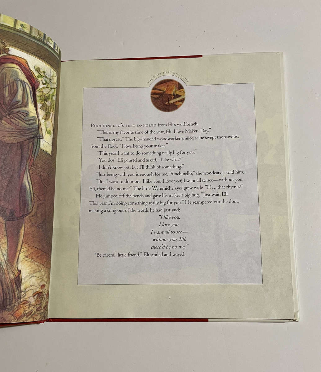 Punchinello and the Most Marvelous Gift - Max Lucado and Sergio Martinez HARDCOVER