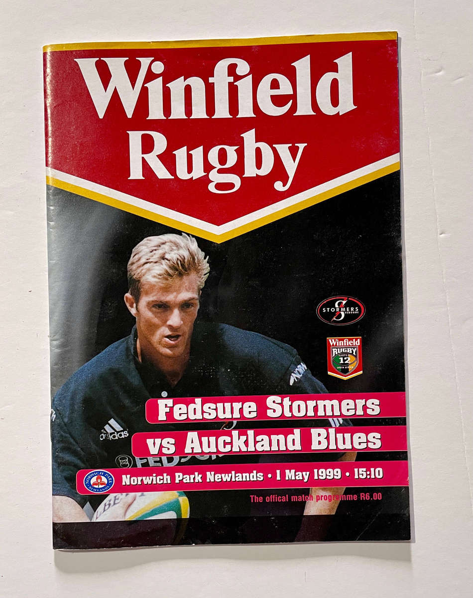 Fedsure Stormers vs ... 4 Programmes 1999 Super 12 incl Semi-final