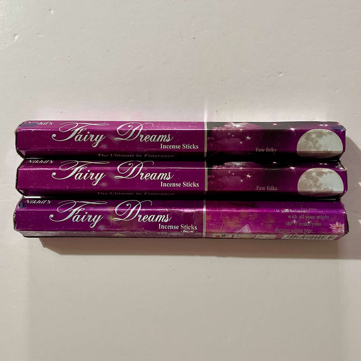 Nikhil's Fairy Dreams Incense - Nikhal Hexagonal Boxes