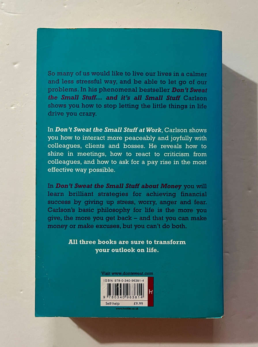 Don't Sweat the Small Stuff... - Richard Carlson OMNIBUS Special Edition