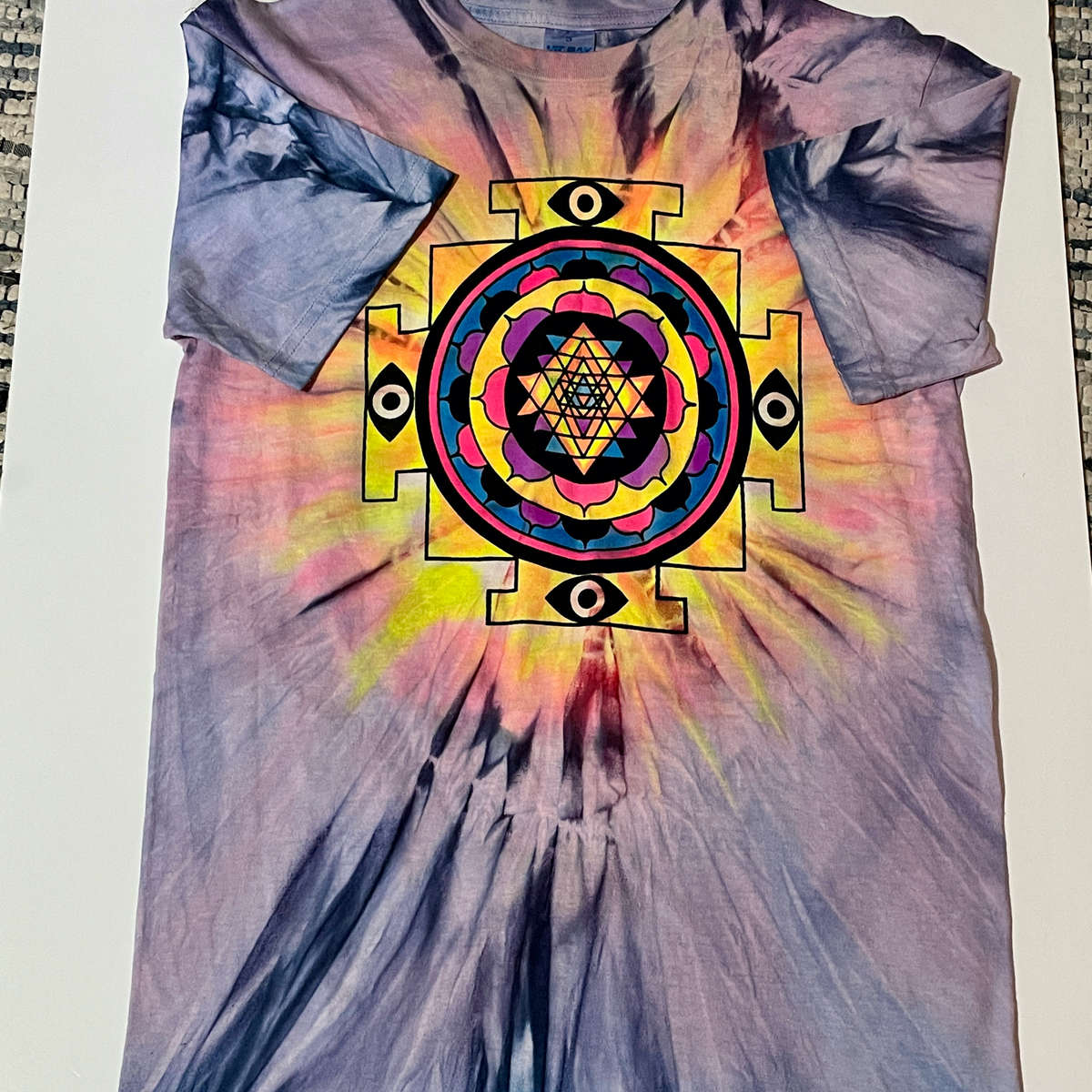 Short-Sleeved Tie-dye T-Shirt