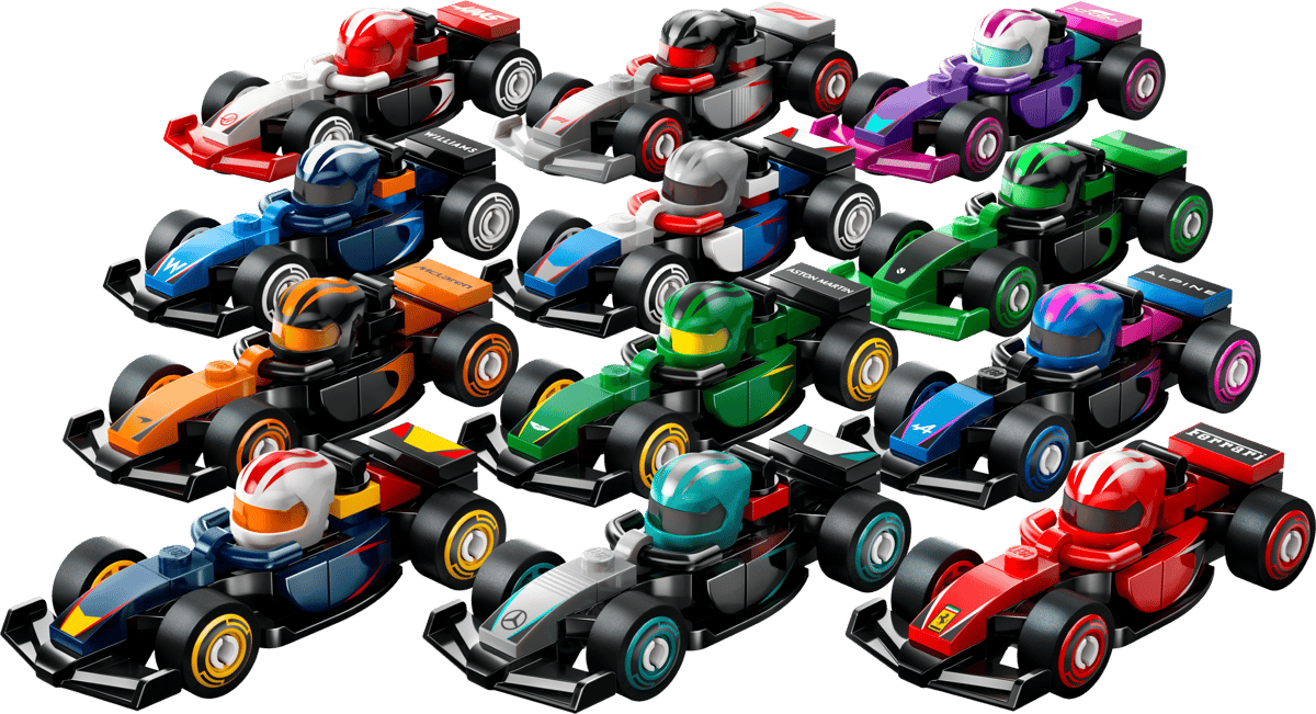 LEGO Collectible Minifigures Formula 1 Series  Sealed Collection (71049 Full Set)