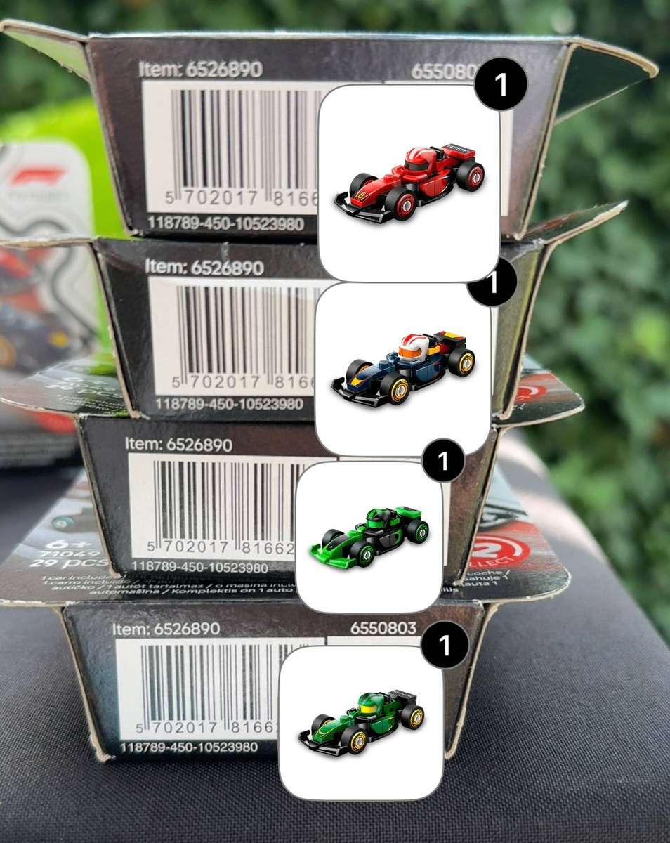 LEGO Collectible Minifigures Formula 1 Series  Sealed Collection (71049 Full Set)