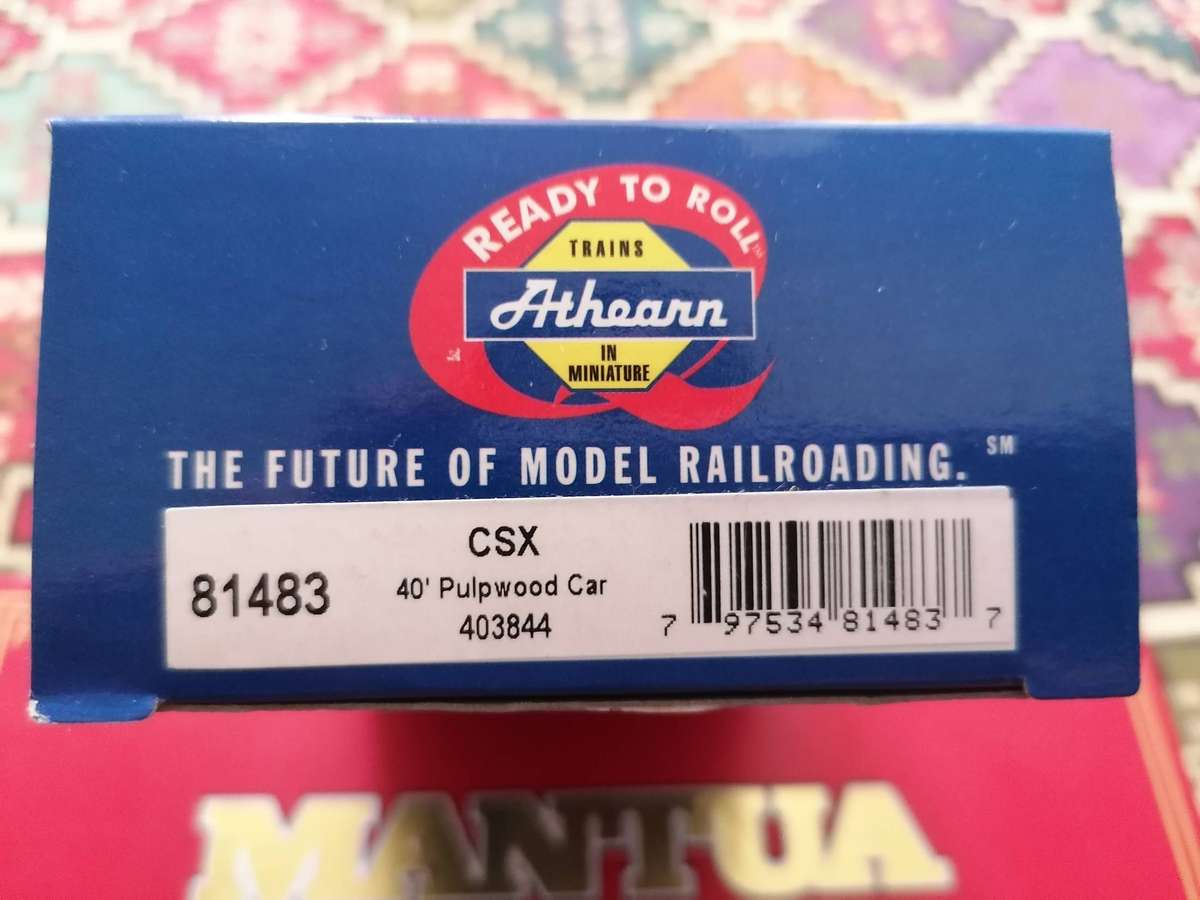 HO Trains MANTUA Classics Weyerhaeuser Logger Flywheel Drive