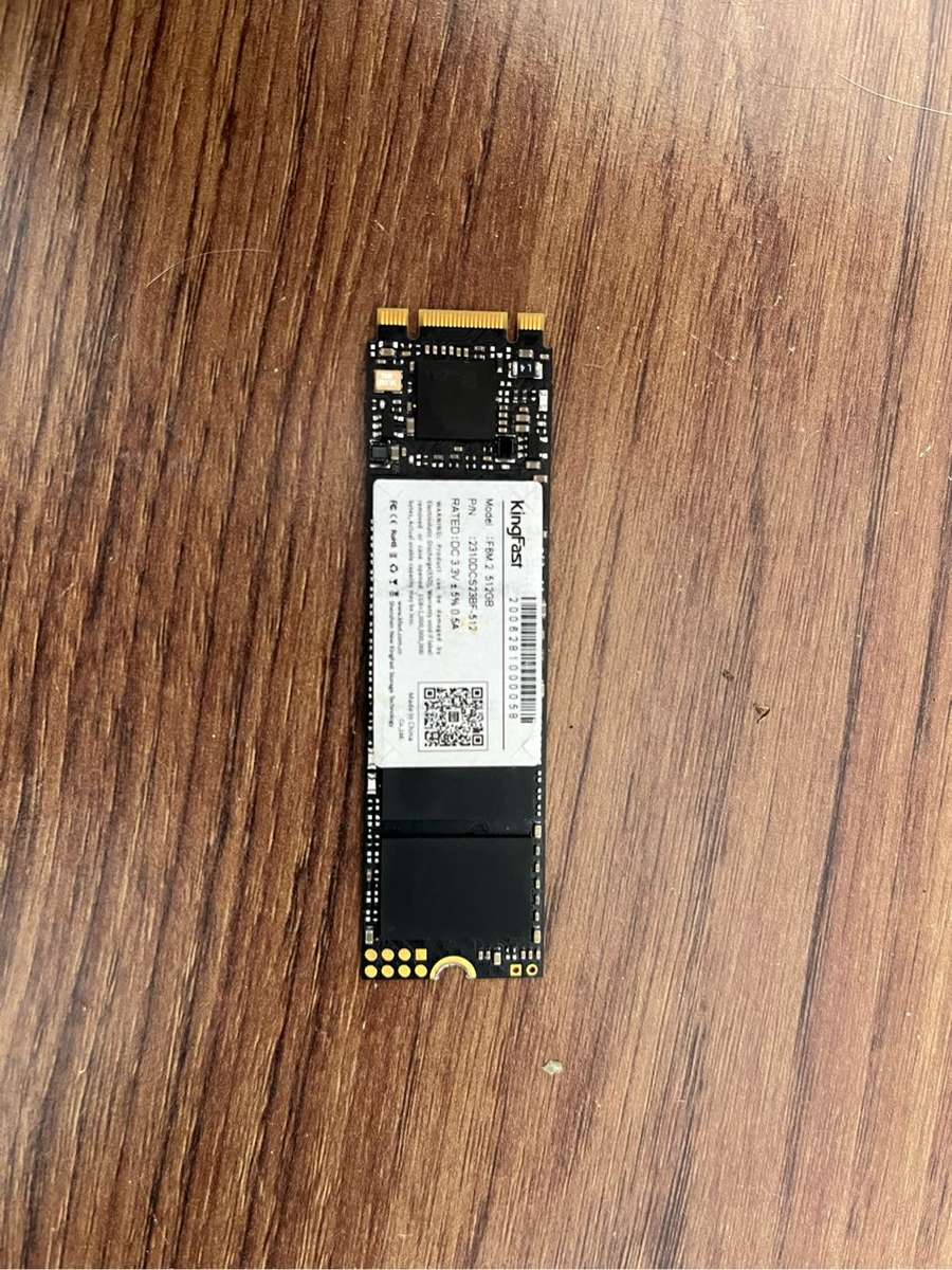 Kingfast 512gb NVME M.2 Drive
