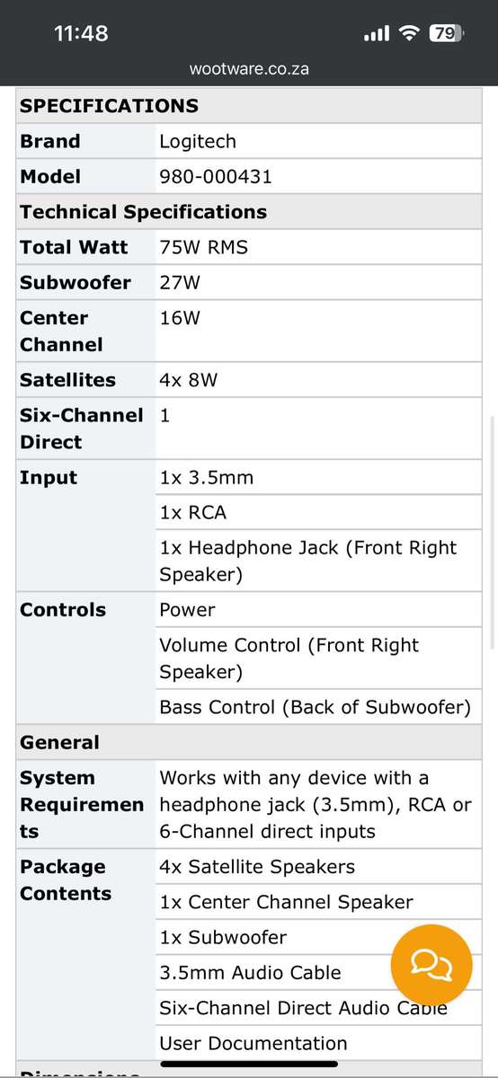 Logitech Z506 5.1 Speakers