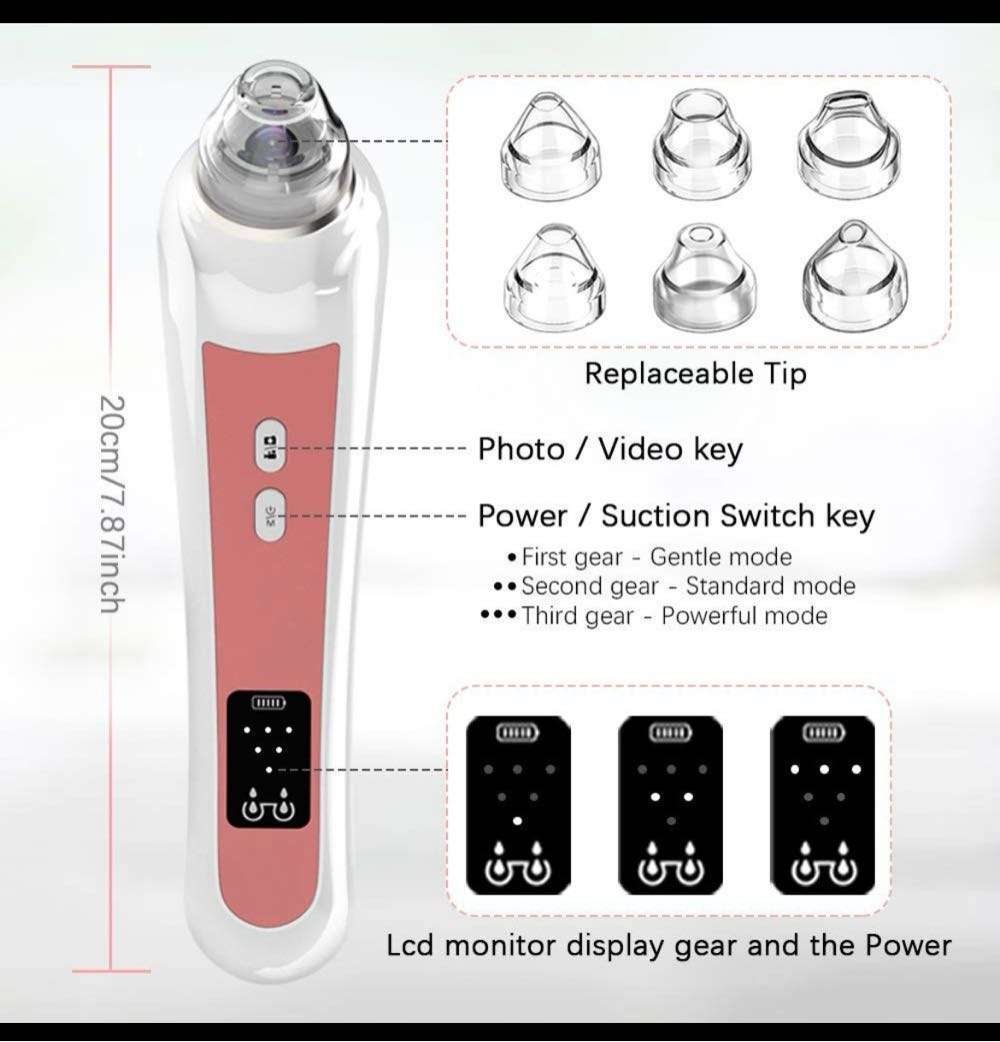 Electric blackhead remover