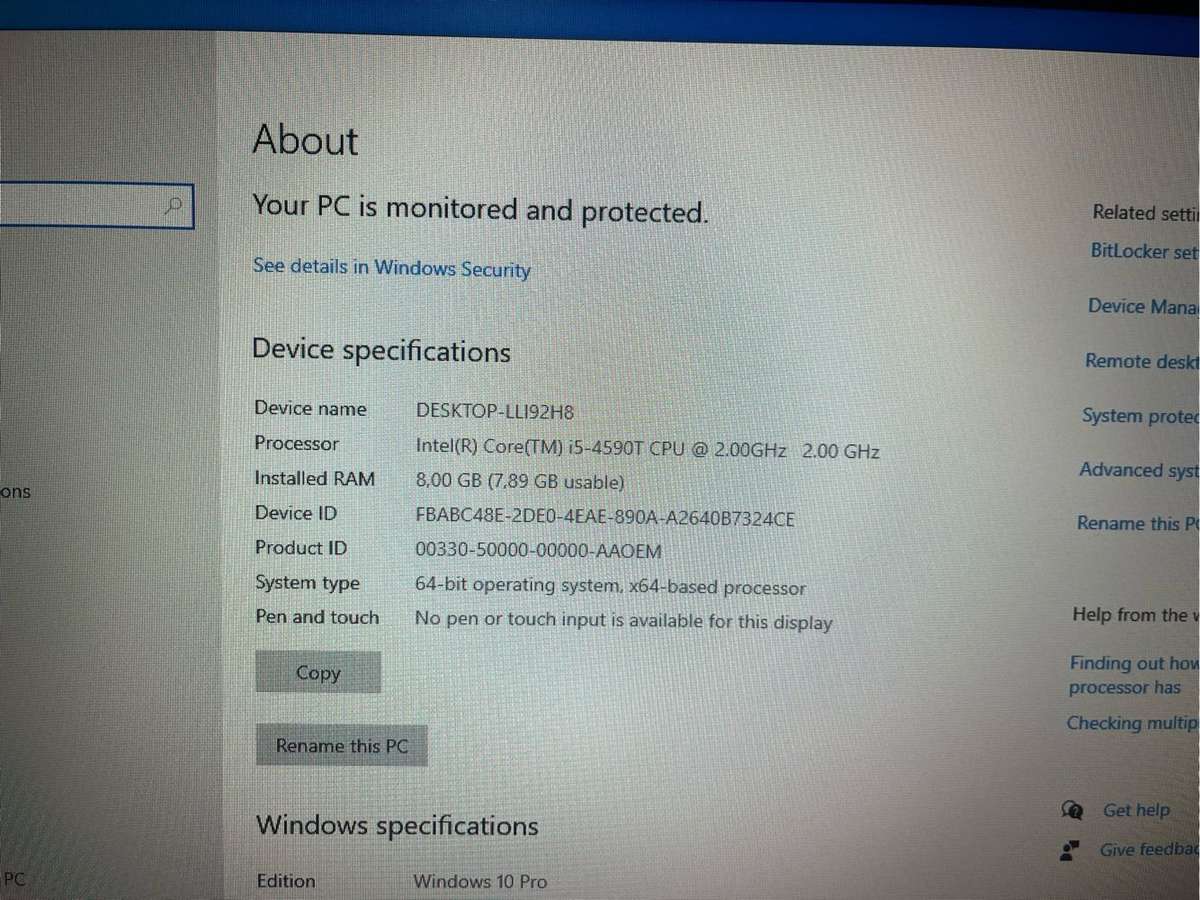 Complete Lenovo M93P mini pc