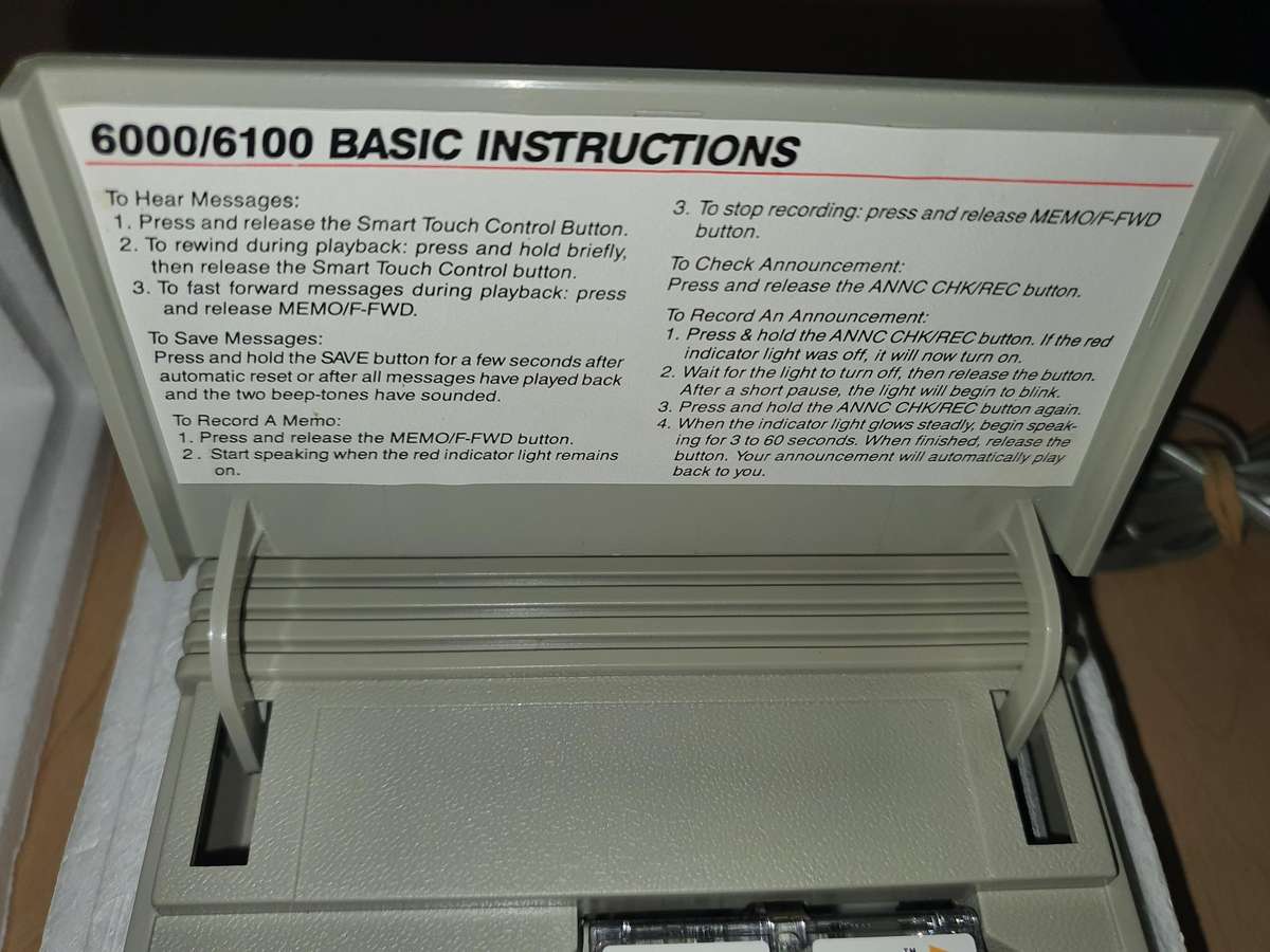 Antique GoldStar Telephone Answering System