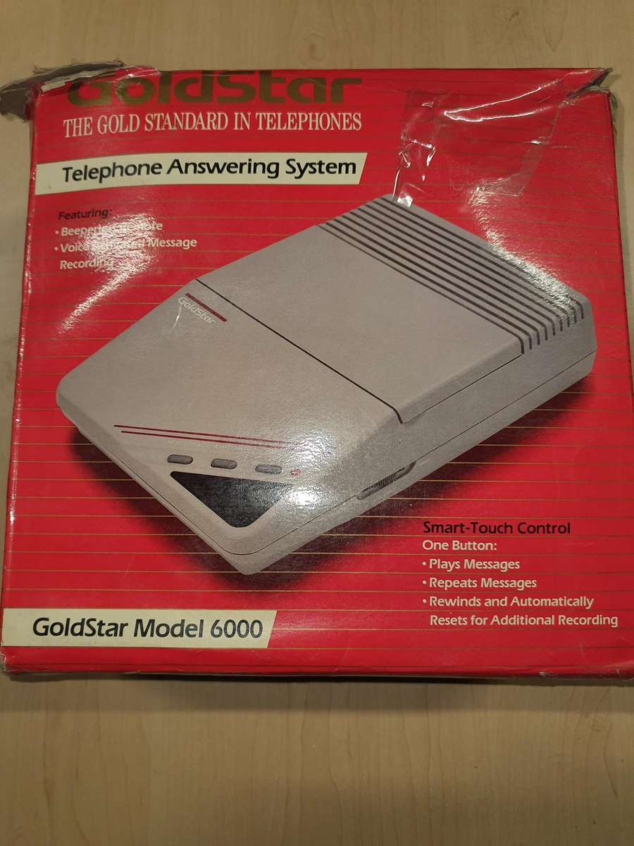 Antique GoldStar Telephone Answering System