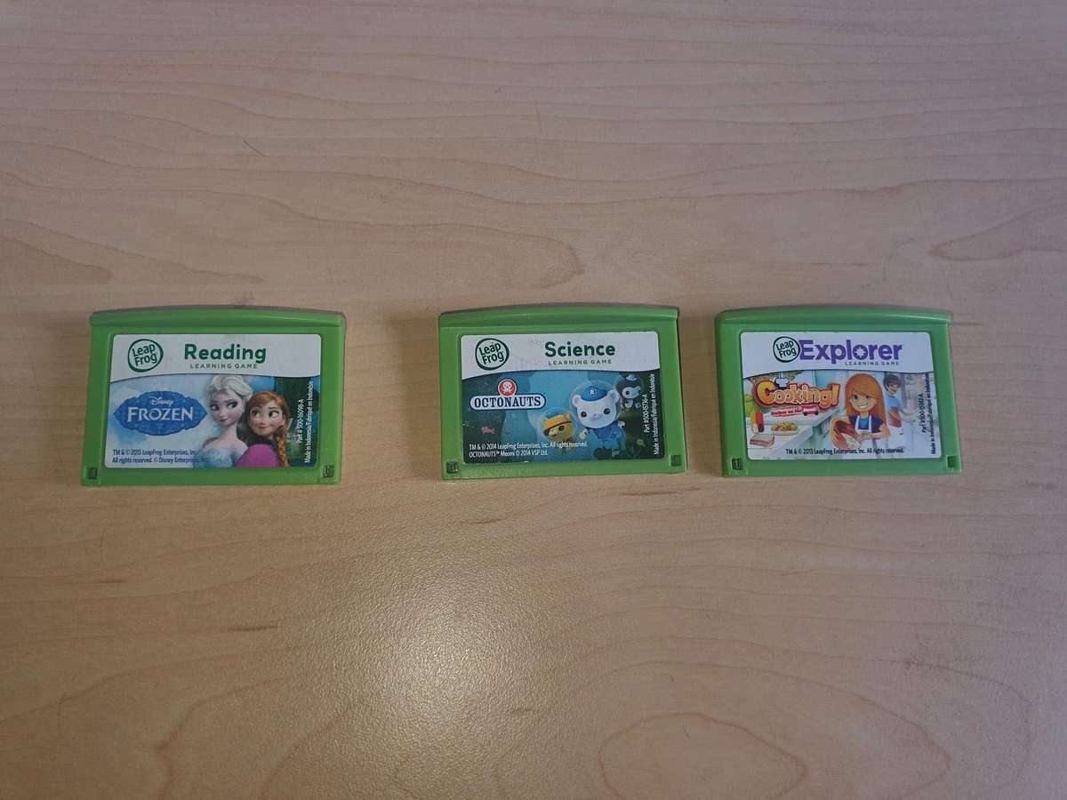 Educational Leapfrog LeapPad Game cartridge 3 off as per photos