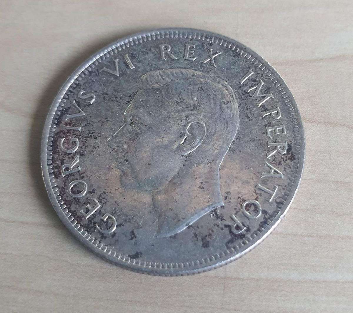 1937 2½ Shillings - George VI Rex Imperator