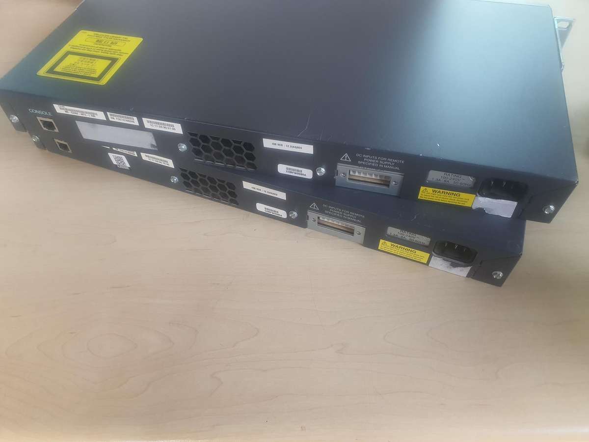 Cisco catalyst 2960 48 Ethernet 10/100 ports and 2 dual-purpose uplink ports Switch