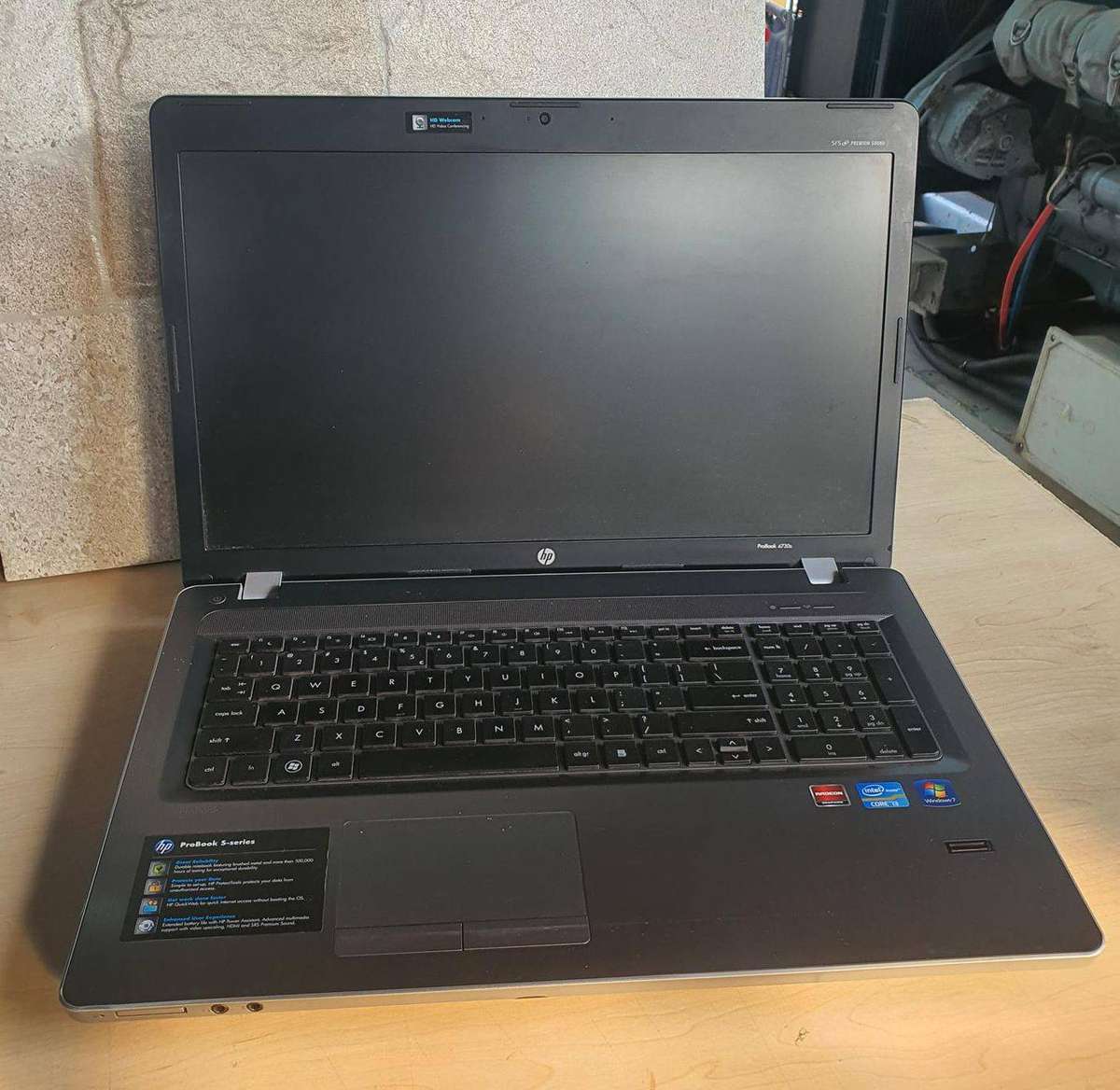 HP Probook 4730S Laptop I3 Windows 7 pro