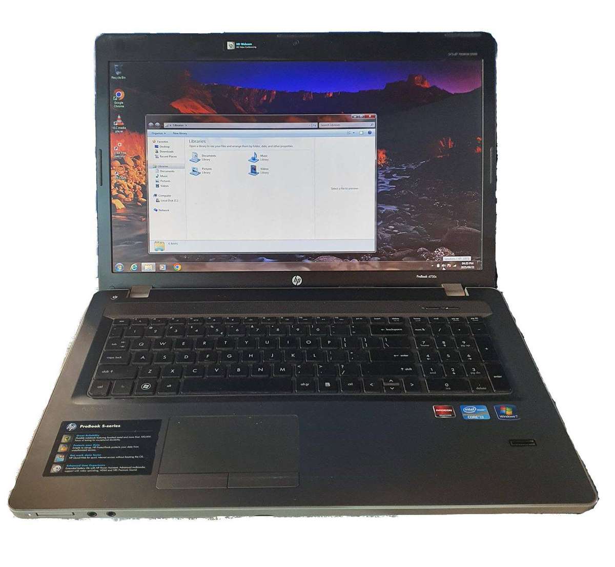 HP Probook 4730S Laptop I3 Windows 7 pro