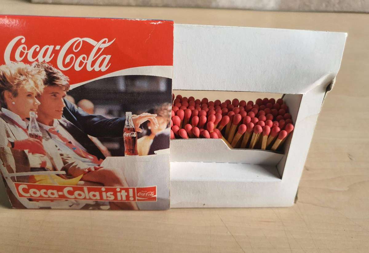 Antique Collectors Coca Cola Matches