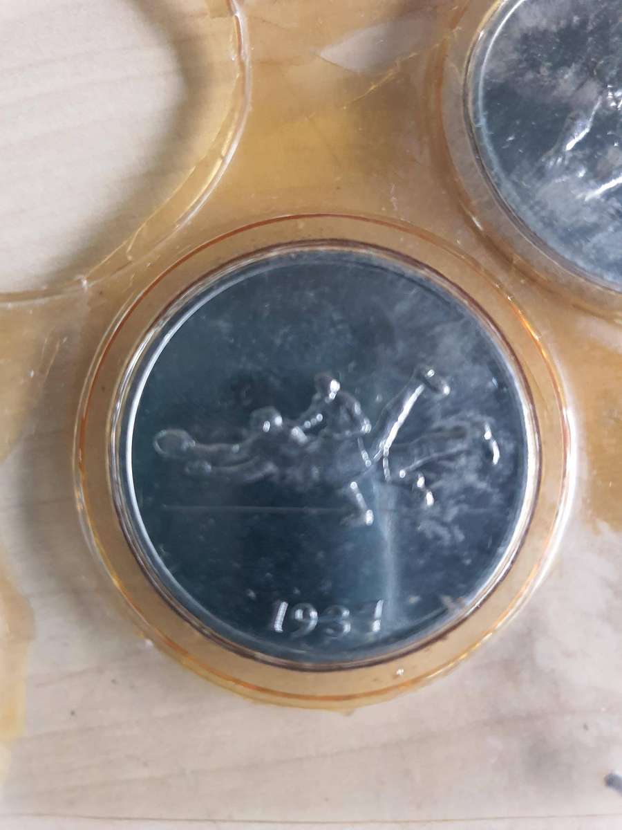 Danie Craven Medallions 3 Off as per Photos. 1933